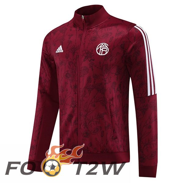 Veste Foot Bayern Munich Rouge 2024/2025