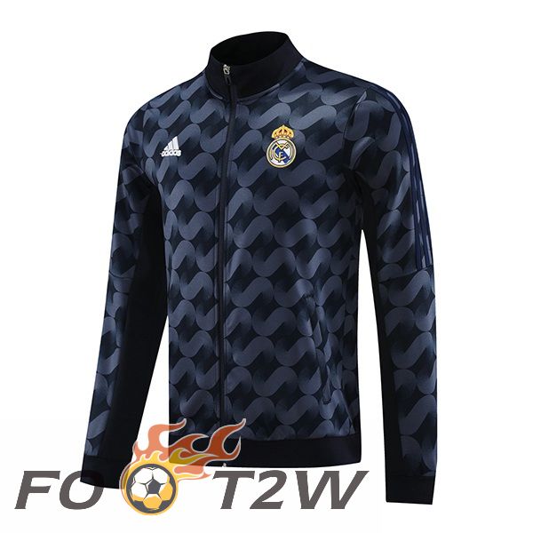 Veste Foot Real Madrid Bleu Royal 2024/2025