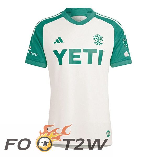 Maillot De Foot Austin FC Exterieur Blanc 2024/2025