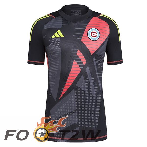 Maillot De Foot Chicago Fire FC Gardien De but Noir 2024/2025