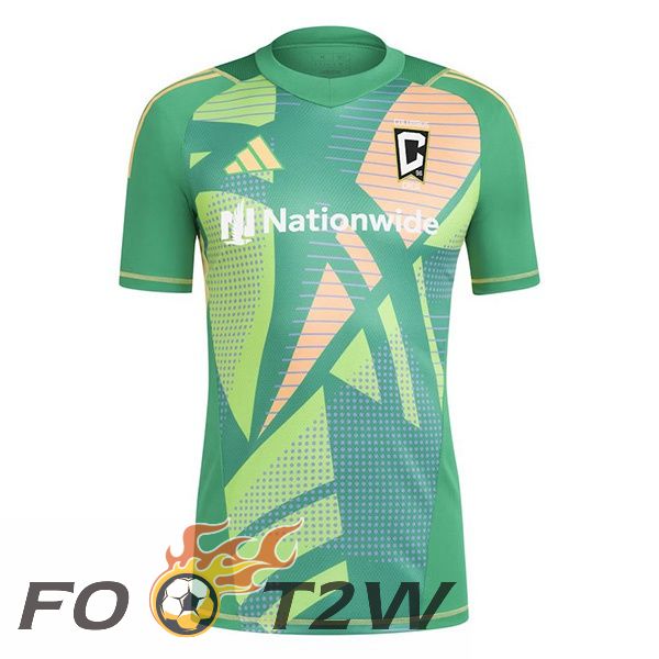 Maillot De Foot Columbus Crew Gardien De but Vert 2024/2025