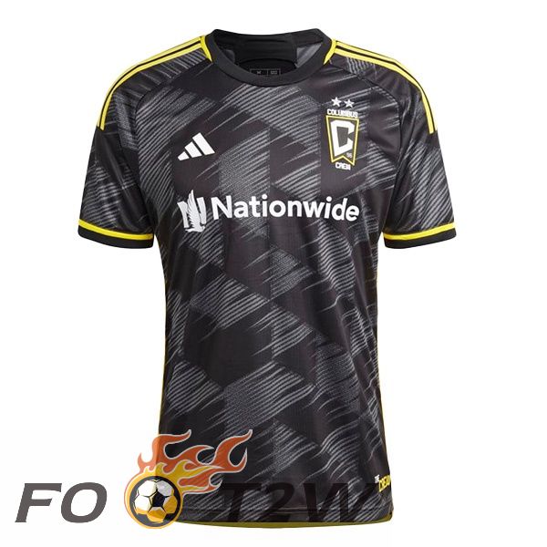 Maillot De Foot Columbus Crew Exterieur Noir 2024/2025