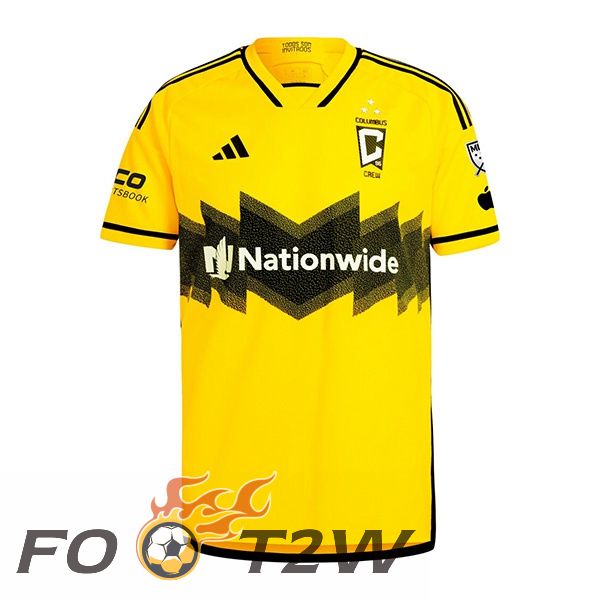 Maillot De Foot Columbus Crew Domicile Jaune 2024/2025