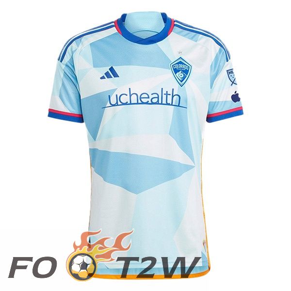 Maillot De Foot Colorado Rapids Exterieur Bleu Blanc 2024/2025