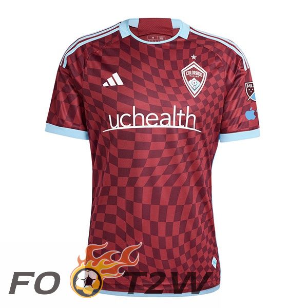 Maillot De Foot Colorado Rapids Domicile Rouge 2024/2025