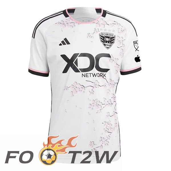 Maillot De Foot D.C United Exterieur Blanc 2024/2025