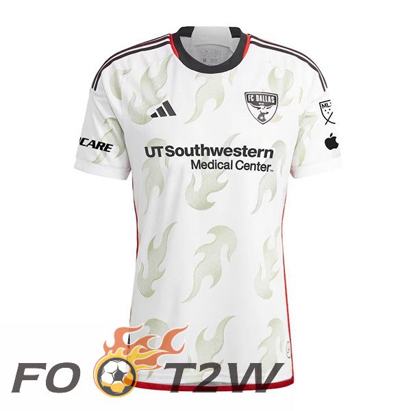 Maillot De Foot FC Dallas Exterieur Blanc 2024/2025