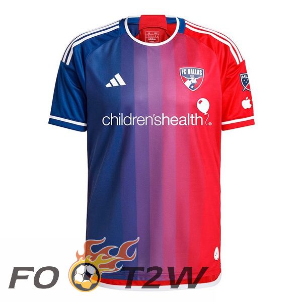 Maillot De Foot FC Dallas Domicile Rouge Bleu 2024/2025