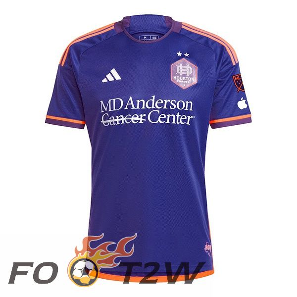 Maillot De Foot Houston Dynamo Exterieur Pourpre 2024/2025