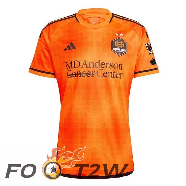 Maillot De Foot Houston Dynamo Domicile Jaune 2024/2025