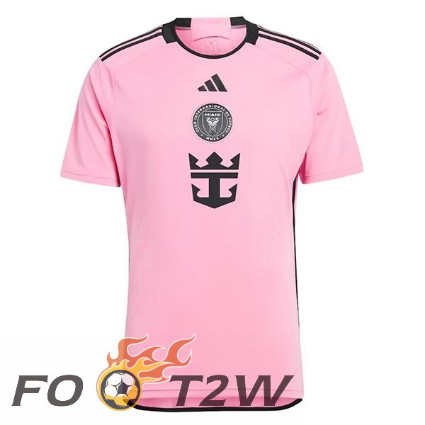 Maillot De Foot Inter Miami CF Domicile Rose 2024/2025