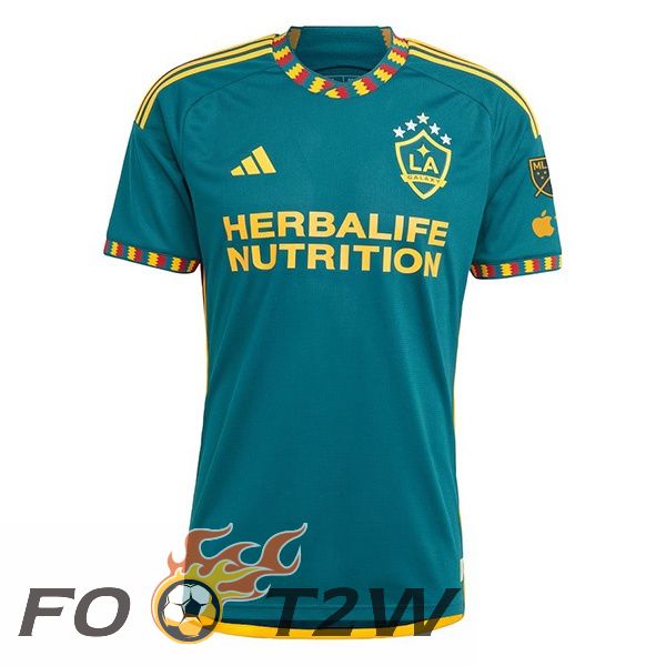 Maillot De Foot LA Galaxy Exterieur Vert 2024/2025