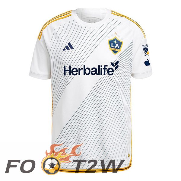 Maillot De Foot LA Galaxy Domicile Blanc 2024/2025