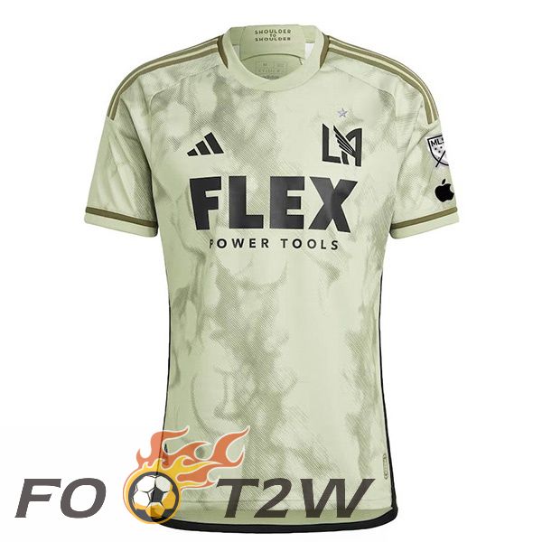 Maillot De Foot Los Angeles FC Exterieur Jaune 2024/2025