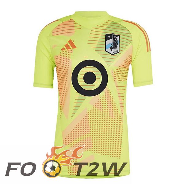 Maillot De Foot Minnesota United Gardien De but Jaune 2024/2025