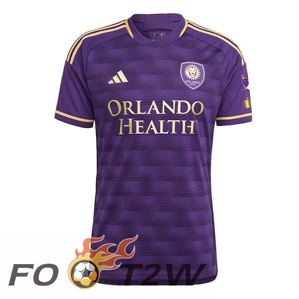 Maillot De Foot Orlando City SC Domicile Pourpre 2024/2025