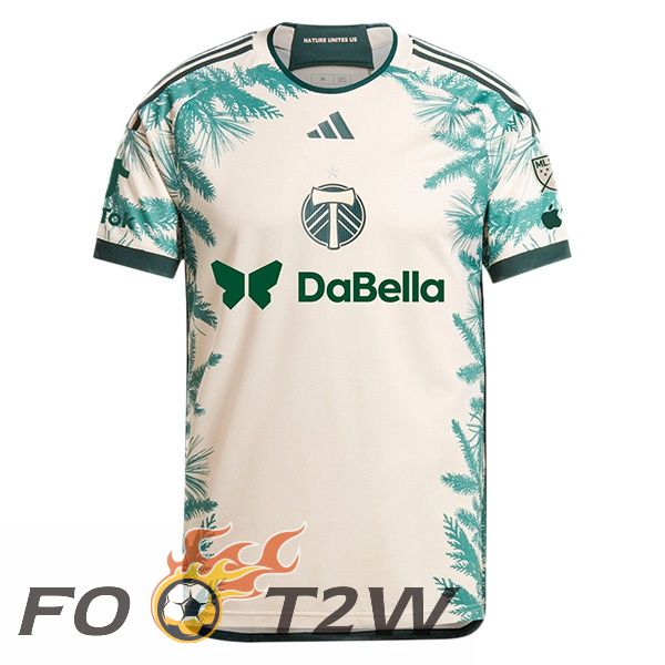 Maillot De Foot Portland Timbers Exterieur Blanc 2024/2025