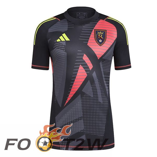 Maillot De Foot Real Salt Lake Gardien De but Noir 2024/2025