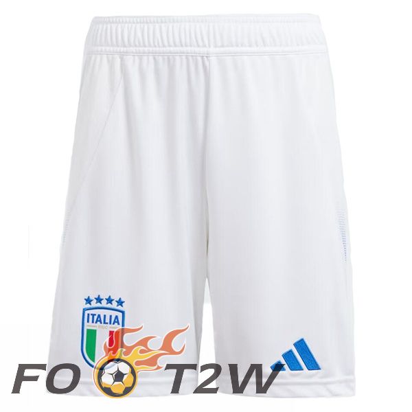 Short De Foot Italie Domicile Blanc 2024/2025