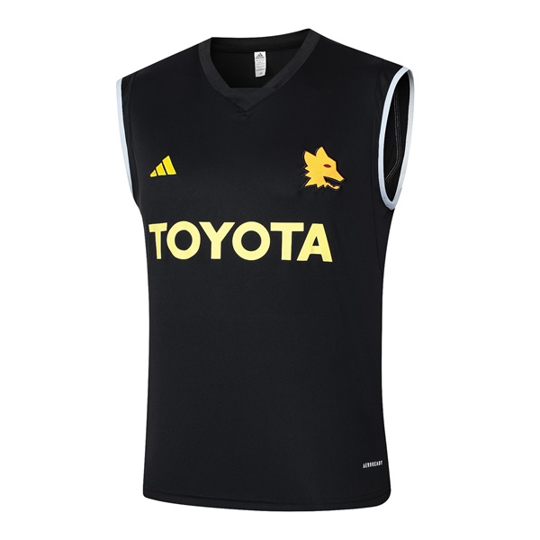 Gilet De Foot AS Roma Noir 2024/2025