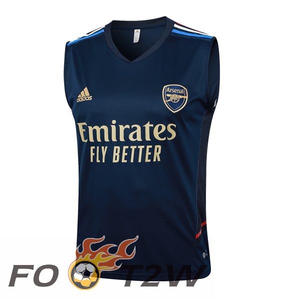 Gilet Foot Arsenal Bleu Royal 2024/2025