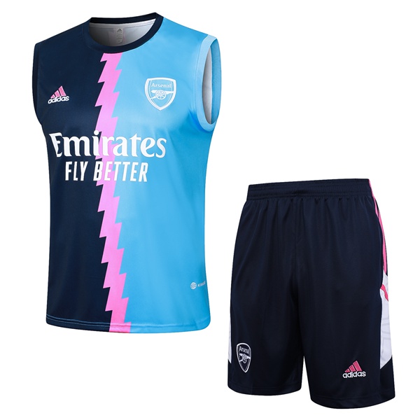 Gilet De Foot Arsenal + Shorts Bleu 2024/2025