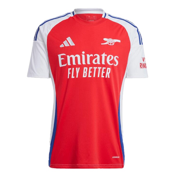 Maillot De Foot Arsenal Domicile Rouge Blanc 2024/2025