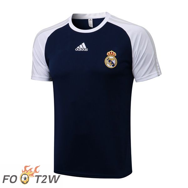 Training T-Shirts Real Madrid Bleu Royal Blanc 21/22