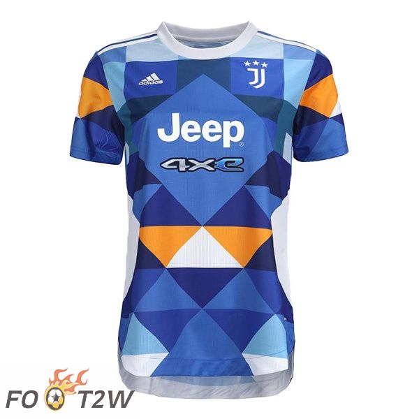 Maillot de Foot Juventus Femme Quatrieme Bleu 2021/2022