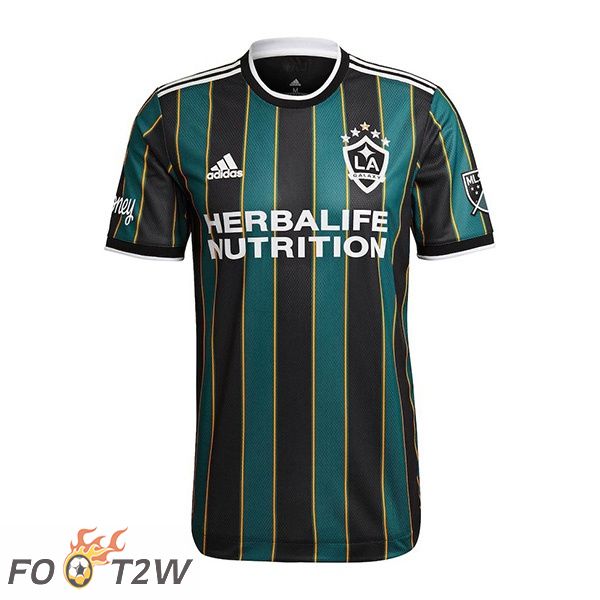 Maillot Foot LA Galaxy Exterieur Noir Vert 2022