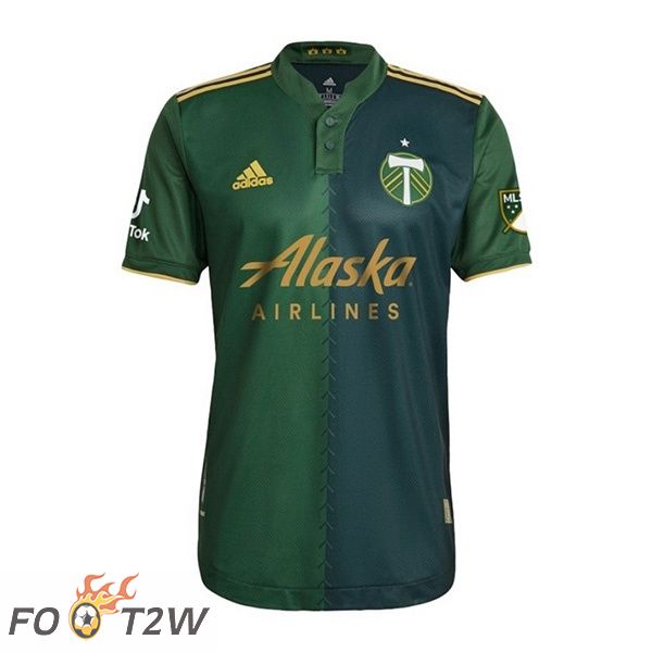 Maillot Foot Portland Timbers Domicile Vert 2022