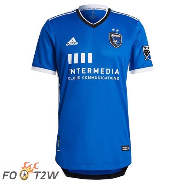 Maillot Foot San Jose Earthquakes Domicile Bleu 2022