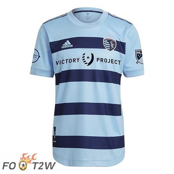 Maillot Foot Sporting Kansas City Domicile Bleu 2022