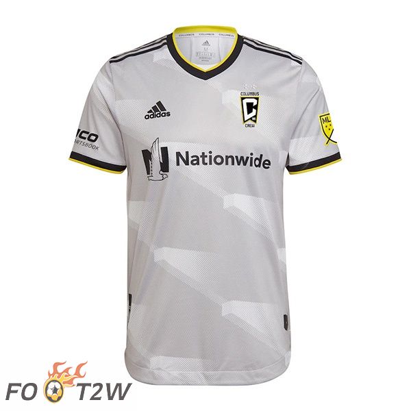 Maillot Foot Columbus Crew Exterieur Gris 2022