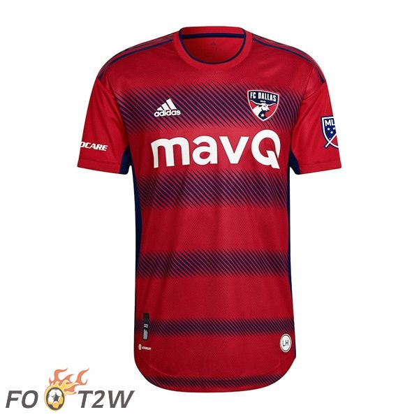 Maillot Foot FC Dallas Domicile Rouge 2022