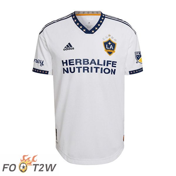 Maillot Foot LA Galaxy Domicile Blanc 2022