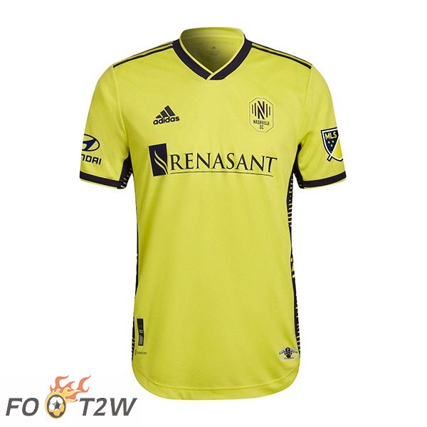 Maillot Foot Nashville SC Domicile Jaune 2022