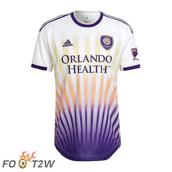 Maillot Foot Orlando City SC Exterieur Blanc 2022