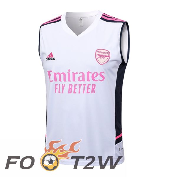 Gilet De Foot Arsenal Blanc 2023/2024