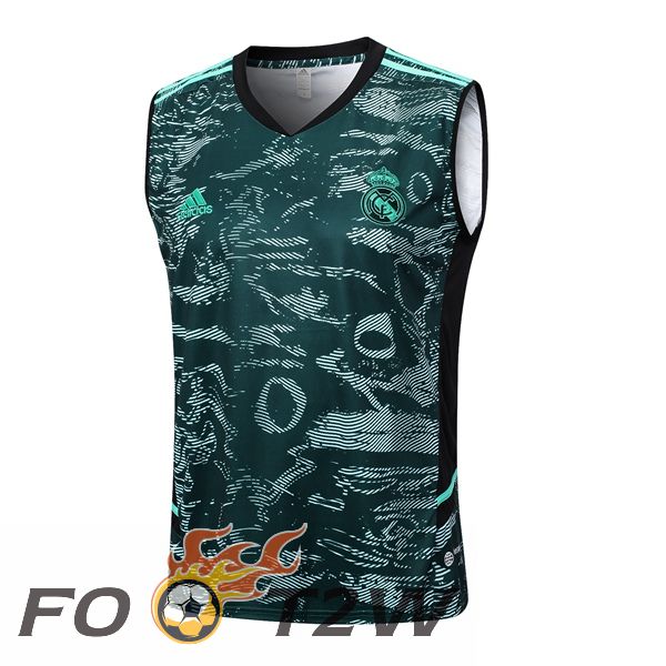 Gilet De Foot Real Madrid Vert 2023/2024