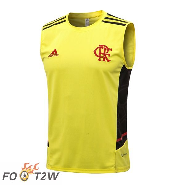 Gilet De Foot Flamengo Jaune 2022/2023