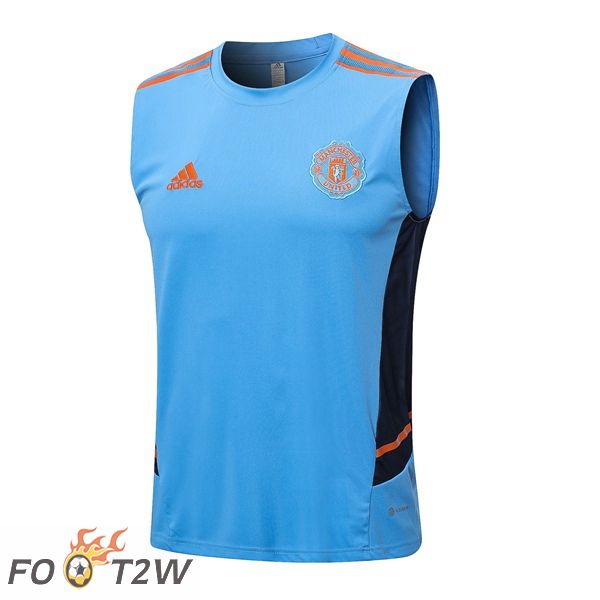 Gilet De Foot Manchester United Bleu 2022/2023