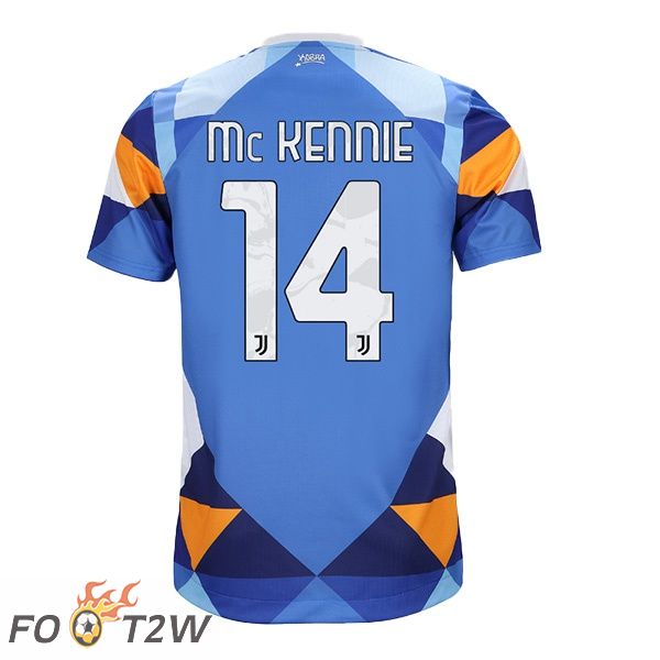 Maillot de Foot Juventus (MCKENNIE 14) Quatrieme Bleu 2021/2022