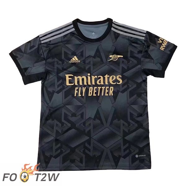 Maillot de Foot Arsenal Exterieur Version Fuite Noir 2022/2023