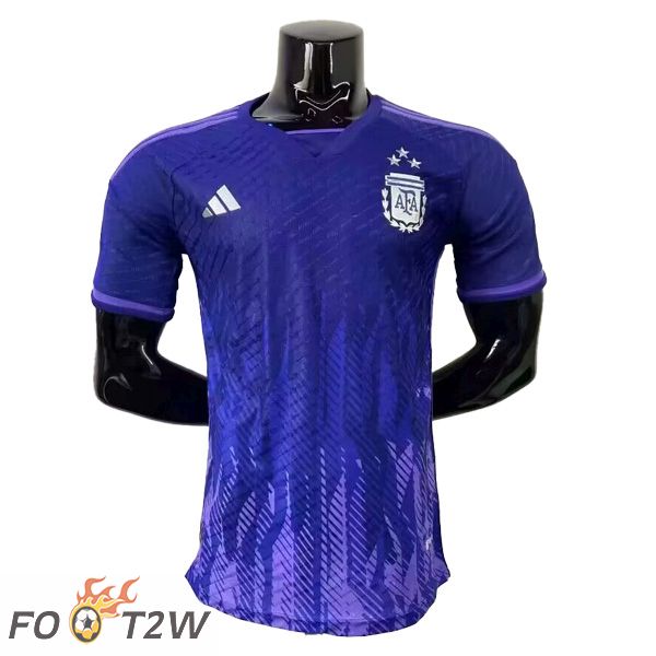 Maglia Nazionale Argentine 3 Stars Exterieur Coupe Du Monde 2022