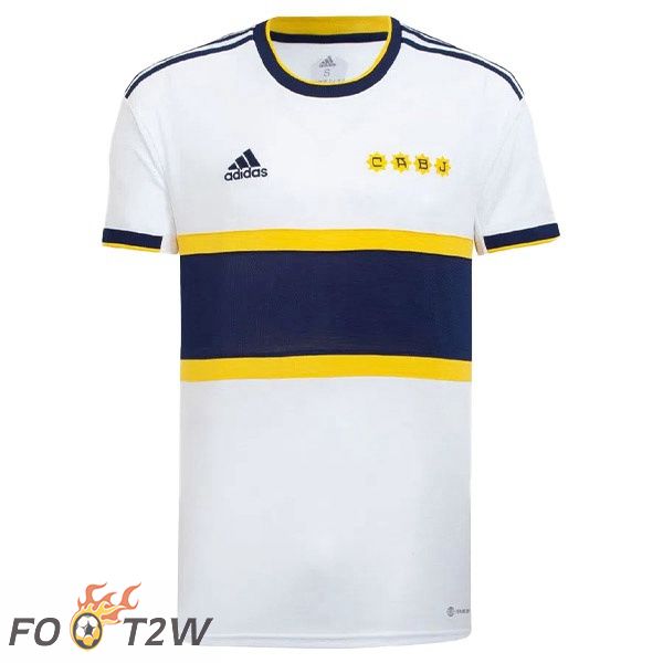 Maillot Foot Boca Juniors Exterieur Blanc Bleu 2022/2023