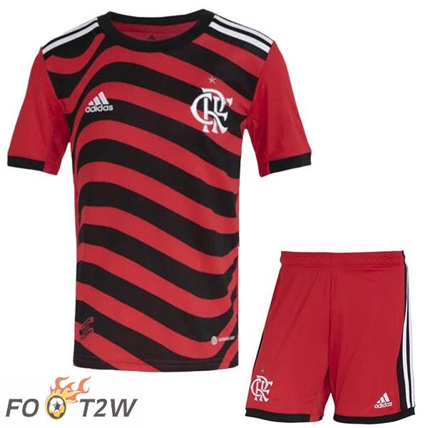 Maillot Foot Flamengo Enfant Third Rouge 2022/2023