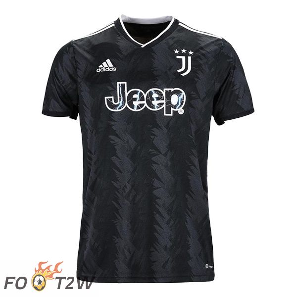 Maillot de Foot Juventus Exterieur Noir 2022/2023