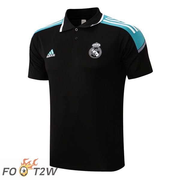 Polo Foot Real Madrid Noir Vert 2021/2022