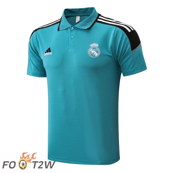 Polo Foot Real Madrid Vert Noir 2021/2022